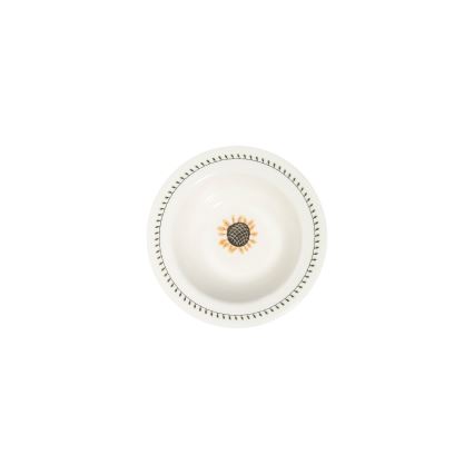 Service de table 24 pièces multicolore en porcelaine
