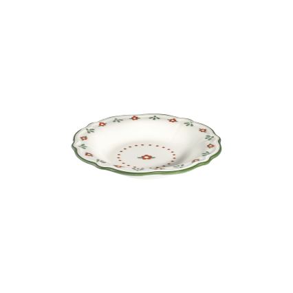 Service de table 24 pièces multicolore en porcelaine