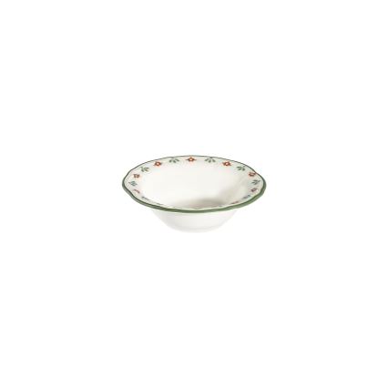 Service de table 24 pièces multicolore en porcelaine