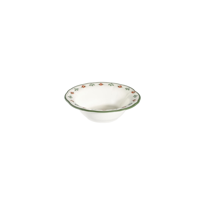Service de table 24 pièces multicolore en porcelaine