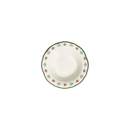 Service de table 24 pièces multicolore en porcelaine