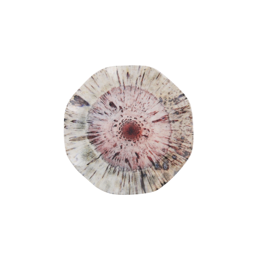 Service de table 24 pièces multicolore/porcelaine