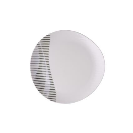 Service de table 24 pièces multicolore/porcelaine