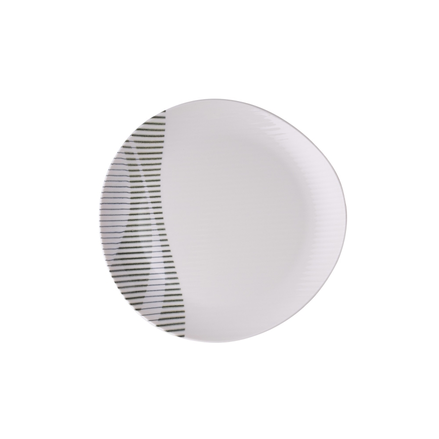 Service de table 24 pièces multicolore/porcelaine