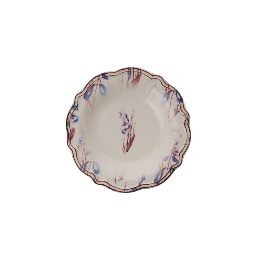 Service de table 24 pièces multicolore/porcelaine