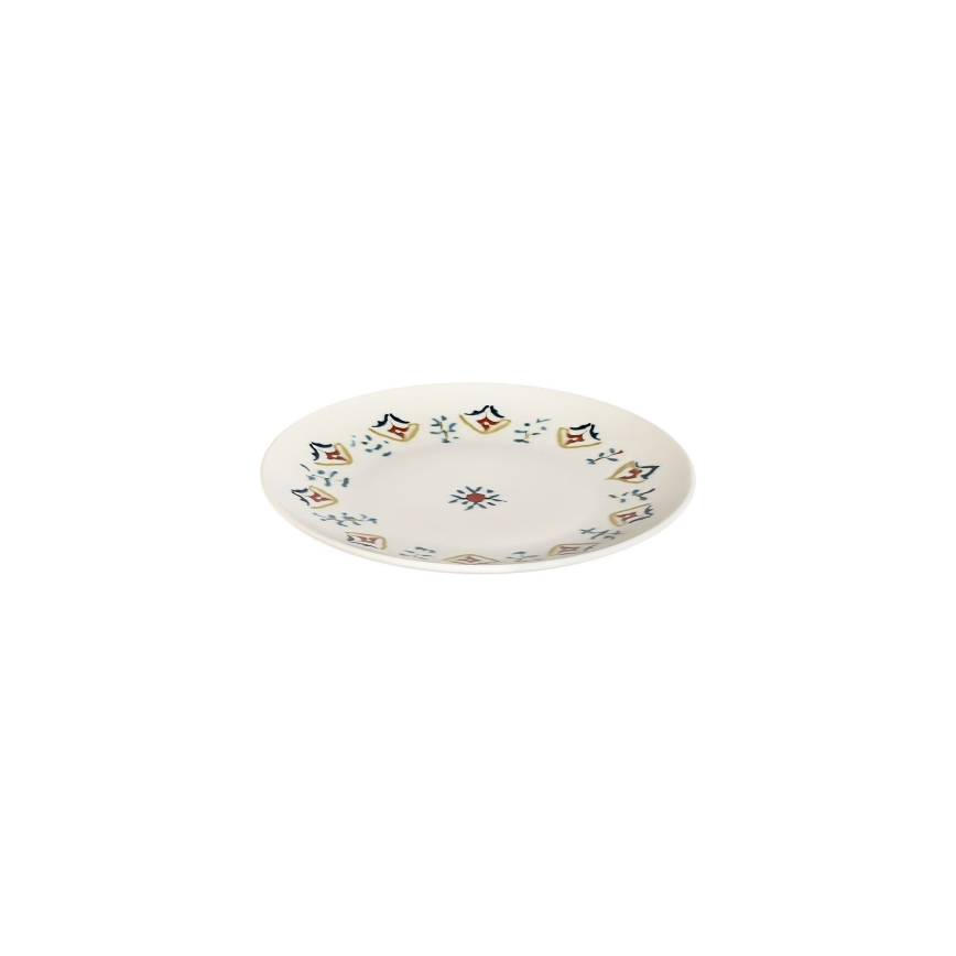 Service de table 24 pièces multicolore/porcelaine