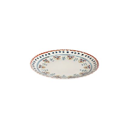 Service de table 24 pièces multicolore/porcelaine