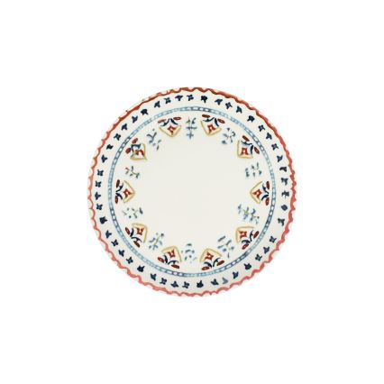 Service de table 24 pièces multicolore/porcelaine