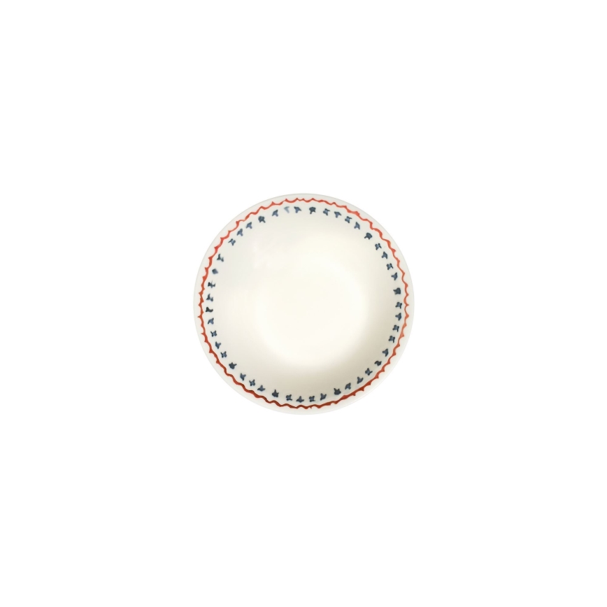 Service de table 24 pièces multicolore/porcelaine