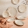 Service de table 27 pièces beige/porcelaine