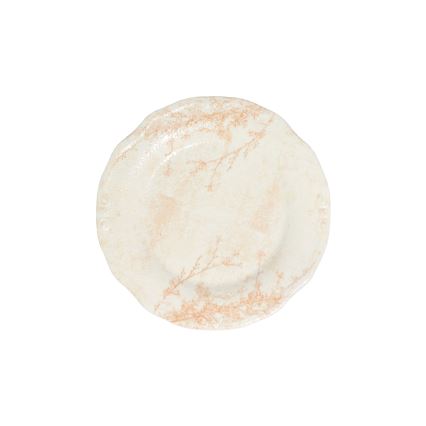 Service de table 27 pièces beige/porcelaine