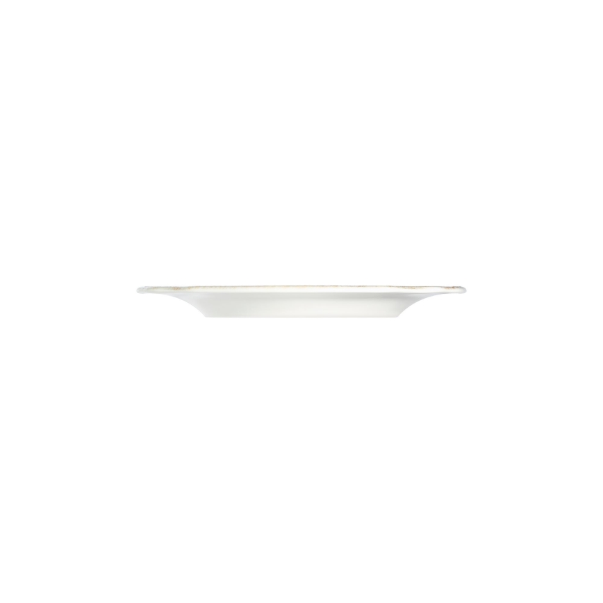 Service de table 27 pièces beige/porcelaine