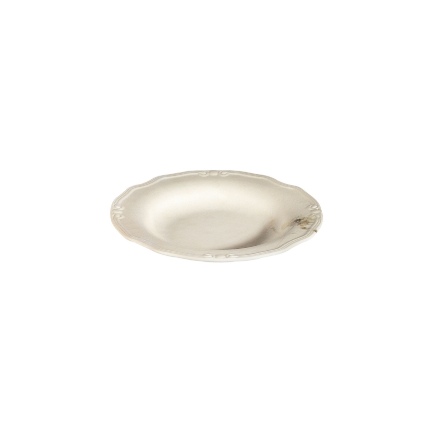 Service de table 27 pièces crème/porcelaine