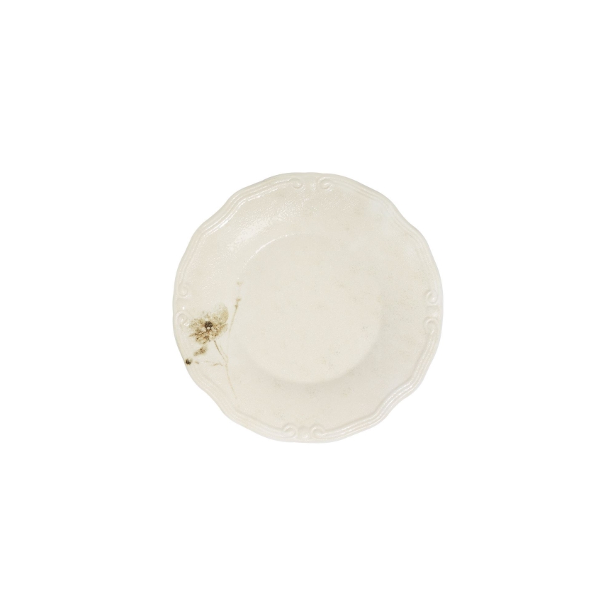 Service de table 27 pièces crème/porcelaine