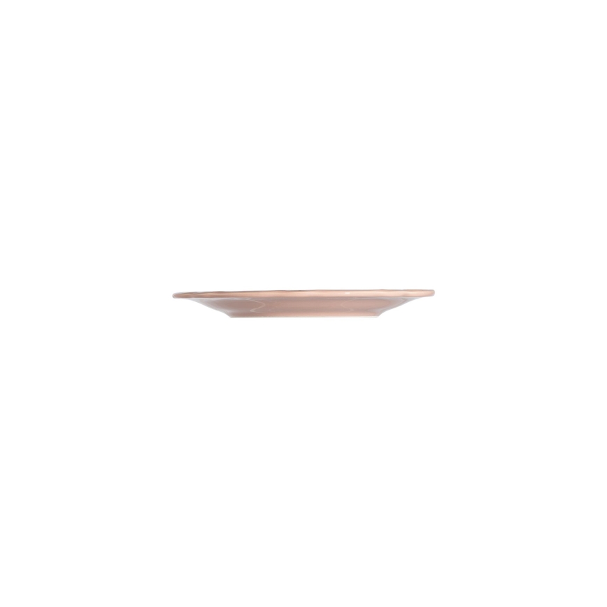 Service de table 27 pièces, rose/blanc, en porcelaine
