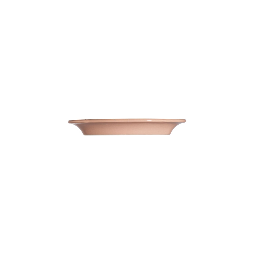 Service de table 27 pièces, rose/blanc, en porcelaine