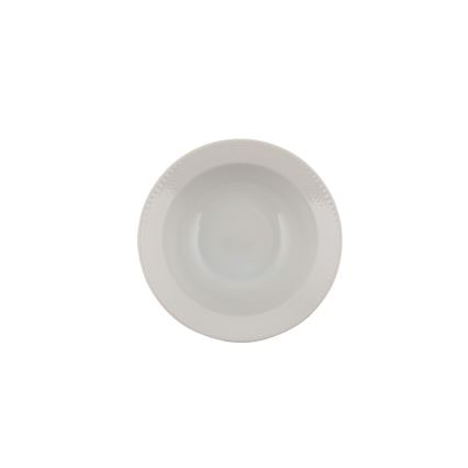 Service de table 53 pièces blanc/porcelaine