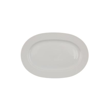 Service de table 53 pièces blanc/porcelaine