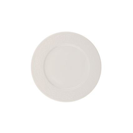 Service de table 53 pièces en porcelaine blanche