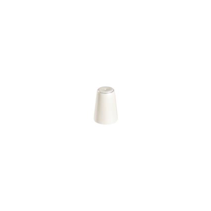 Service de table 53 pièces en porcelaine, finition crème et argentée