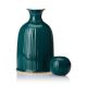 Service de tasses en céramique avec carafe et plateau KENDI vert