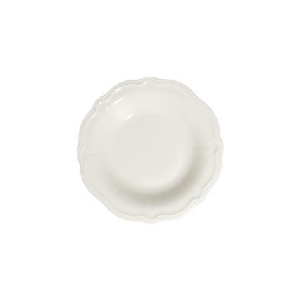 Service de vaisselle 24 pièces en porcelaine blanche