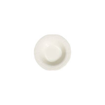 Service de vaisselle 24 pièces en porcelaine blanche
