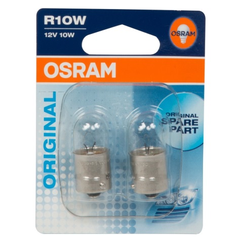 SET 2x Ampoule pour voiture BA15s/10W/12V - Osram