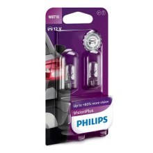 SET 2x Ampoule pour voiture Philips VISION PLUS WB T10 W2,1x9,5D/6W/12V