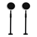 SET 2x Lampe solaire réglable GARDEN LED/3W/5V 42-80 cm 3000K IP65 1000 mAh