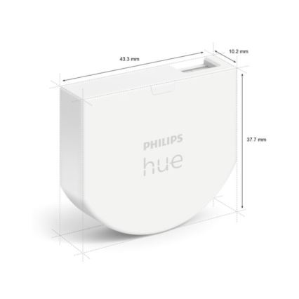 SET 2x Module d'interrupteur mural Philips Hue SWITCH
