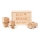 Set de construction en bois ECO BRICKS — 145 pièces