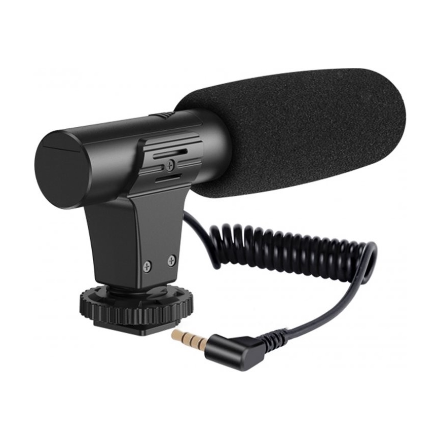 Set Vlogging 4en1 - micro, lampe LED, trépied, support de téléphone
