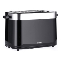 Severin AT 9264 - Grille-pain à deux fentes 800 W/230 V inox/noir
