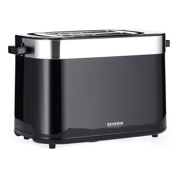 Severin AT 9264 - Grille-pain à deux fentes 800 W/230 V inox/noir