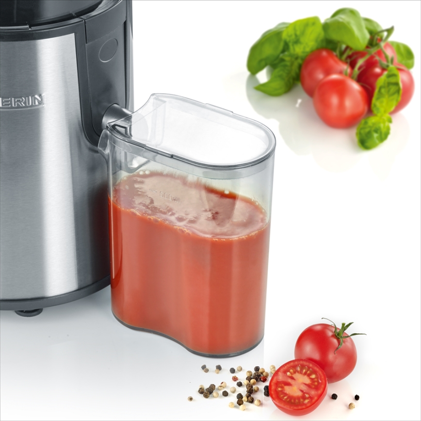 Severin ES 3566 - Extracteur de jus 0,5 l 400 W/230 V inox/gris