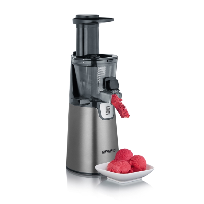 Severin ES 3571 - Extracteur de jus à vis 1,3 l, 150 W/230 V, gris