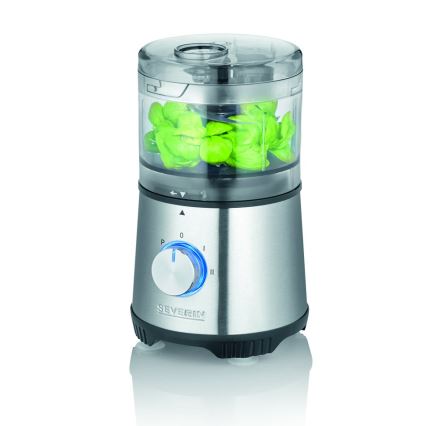 Severin KM 3865 - Hachoir alimentaire 400W/230V acier inoxydable/noir