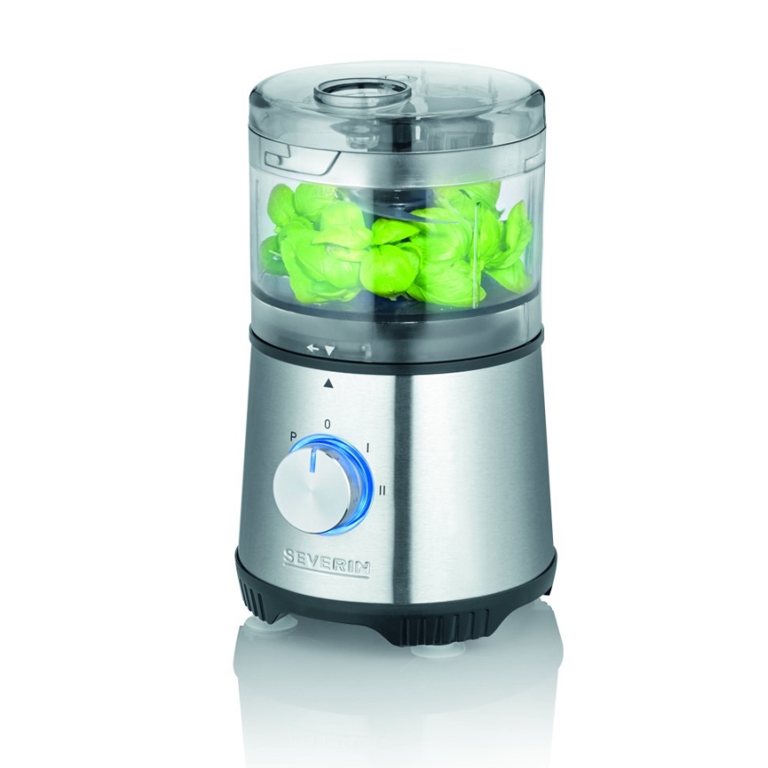 Severin KM 3865 - Hachoir alimentaire 400W/230V acier inoxydable/noir