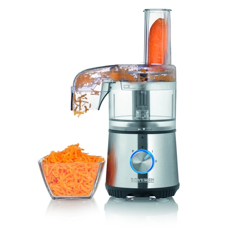 Severin KM 3865 - Hachoir alimentaire 400W/230V acier inoxydable/noir