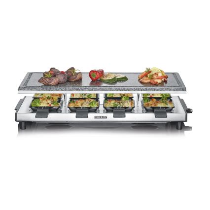 Severin RG 2374 - Gril à raclette avec pierre de lave 1500W/230V