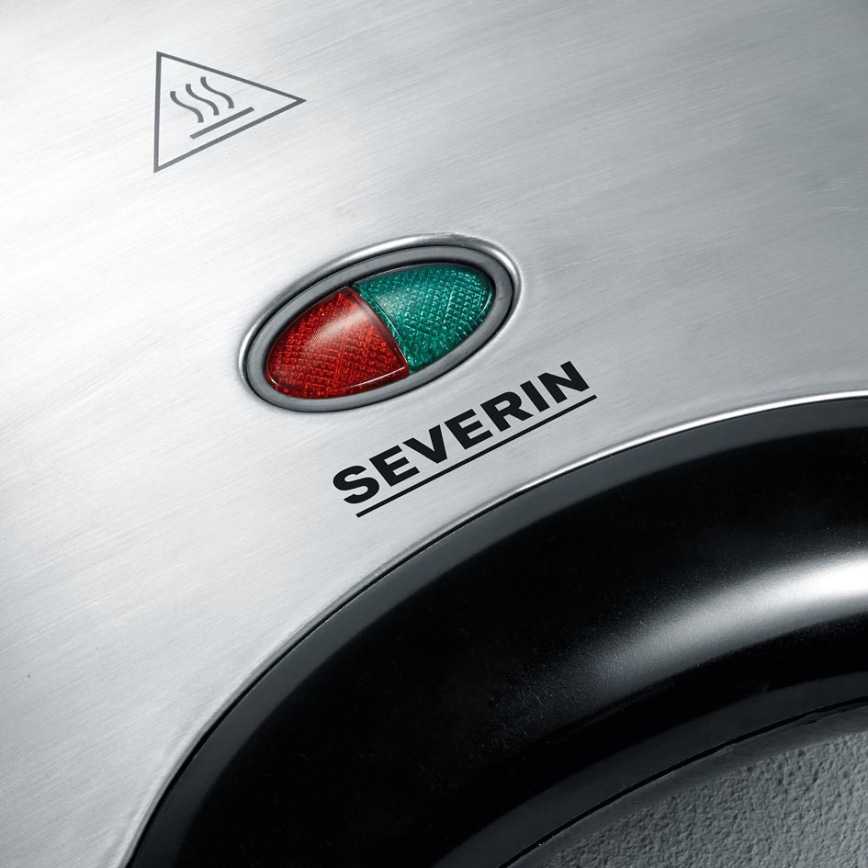 Severin SA 2969 - Grille-pain 700W/230V inox/noir