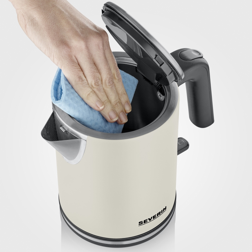 Severin WK 9577 - Bouilloire électrique 1 l 2400 W/230 V beige