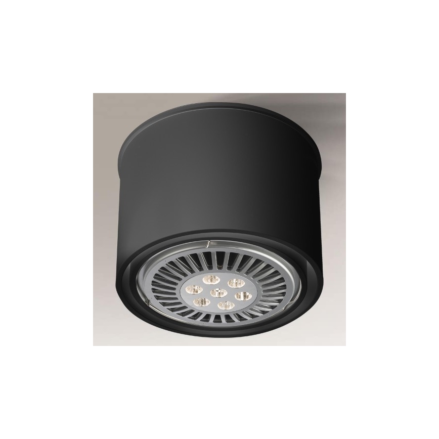 Shilo - Spot 1xGU10/15W/230V noir