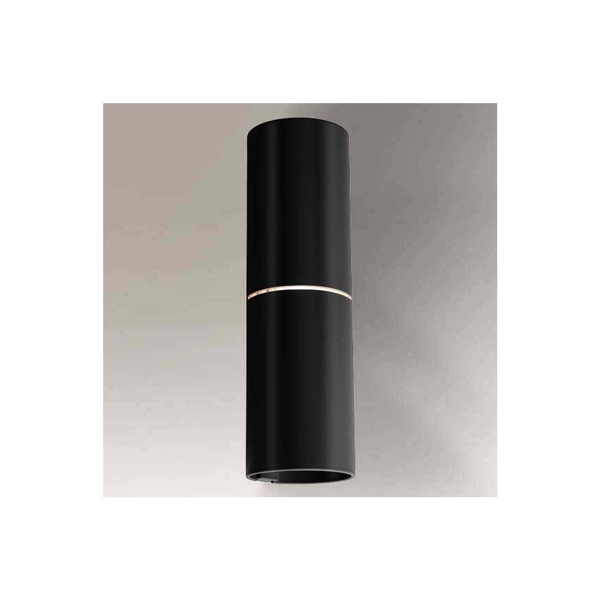 Shilo - Plafonnier 1xG9/10W/230V noir
