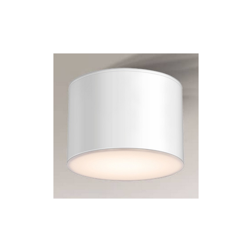 Shilo - Plafonnier de salle de bain 1xGX53/15W/230V IP44 blanc