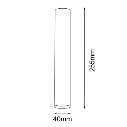 Shilo - Plafonnier salle de bain 1xGU10-MR11/15W/230V IP44 blanc