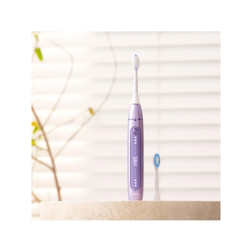 Silk’n - Brosse à dents sonique vibrante SONIC YOU 3350 mAh IPX7 violette