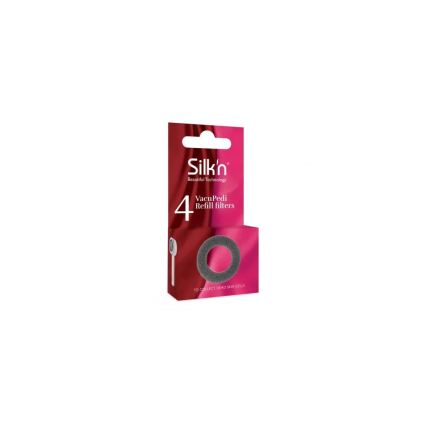 Silk’n - Filtres de rechange pour lime électrique pour pieds VACUPEDI, lot de 4