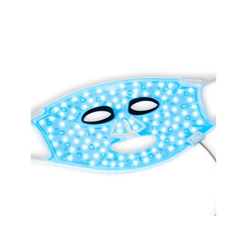 Silk’n - Masque thérapeutique LED RGB pour le visage LED/5V 2000 mAh blanc + télécommande